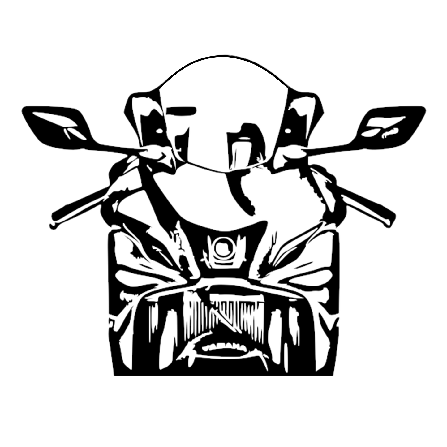 silhouette stickers - R7