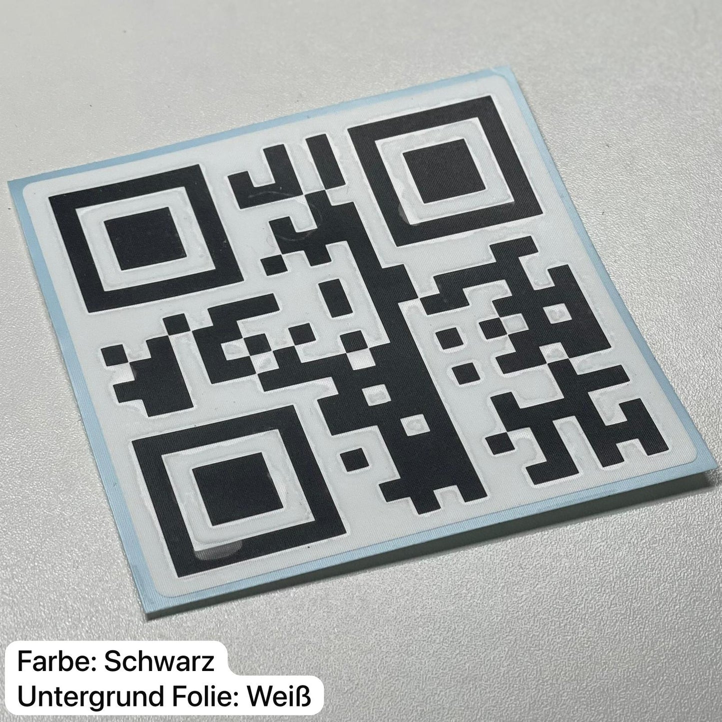 Personalisierter QR-Code Aufkleber