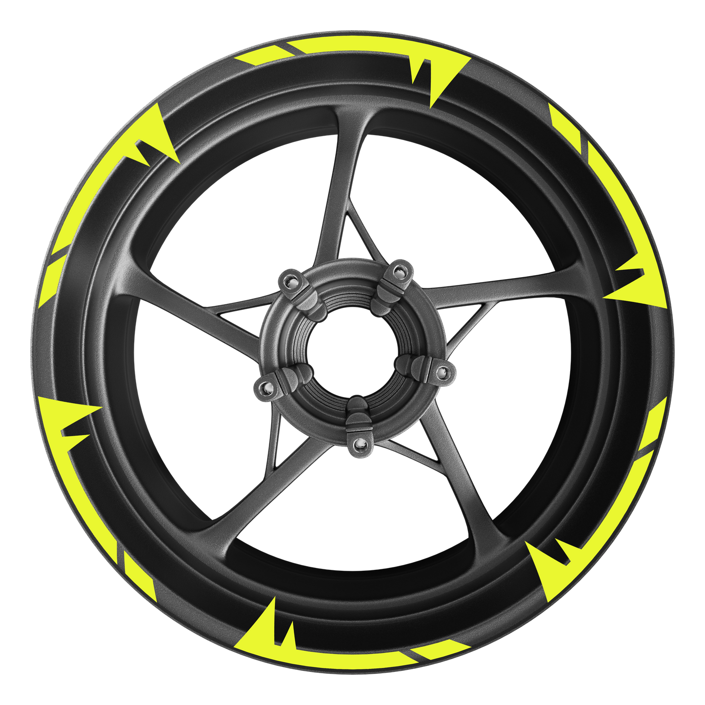 Felgenaufkleber Spikes