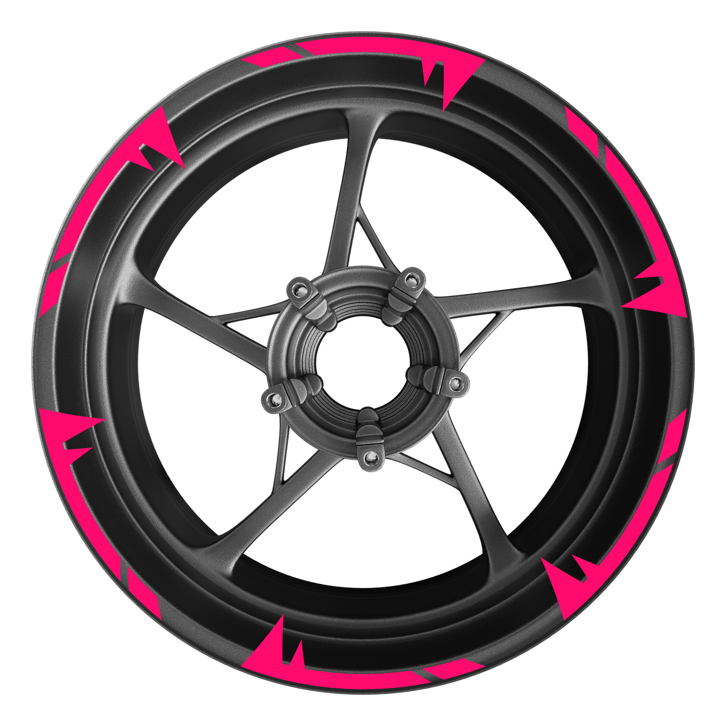 Felgenaufkleber Spikes