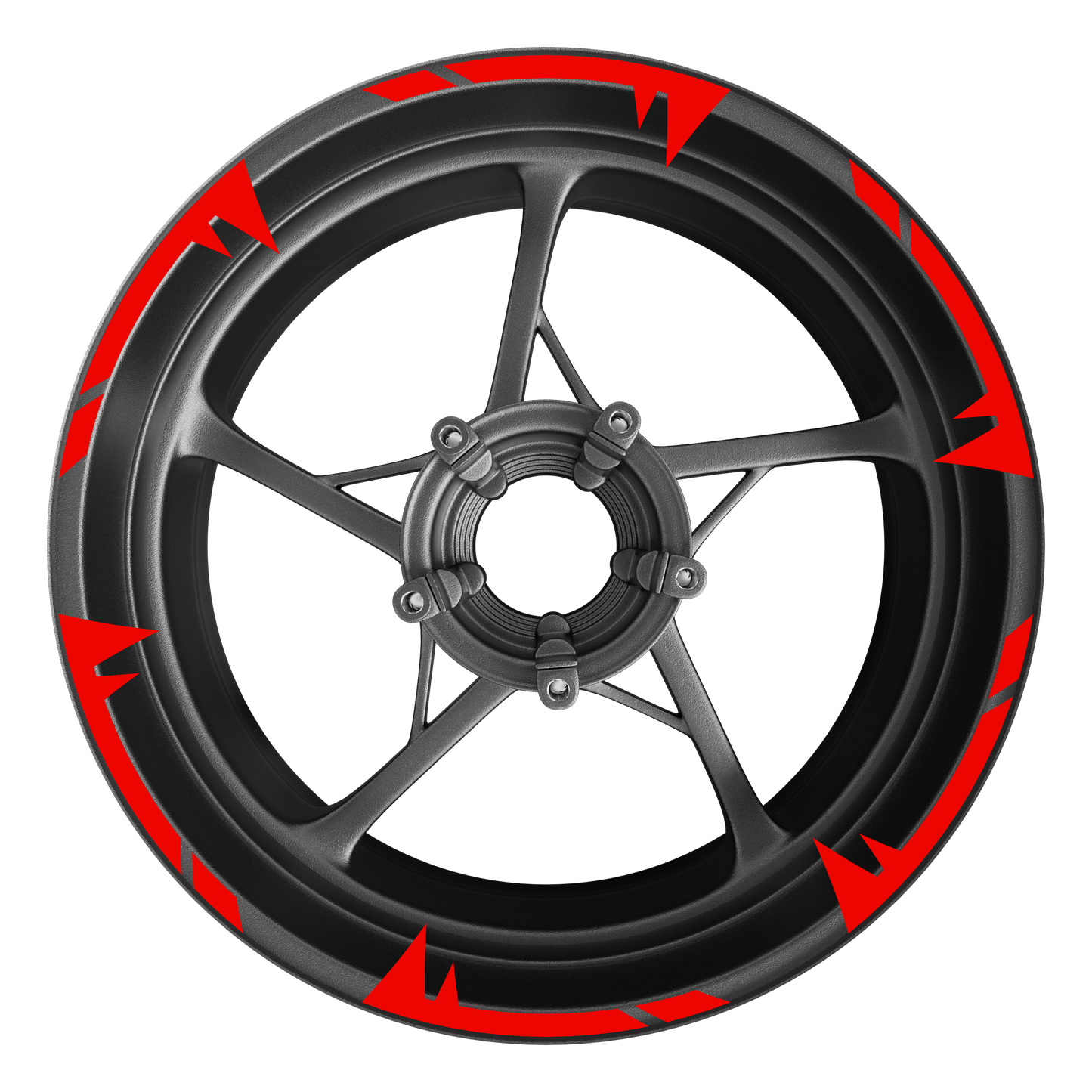 Felgenaufkleber Spikes