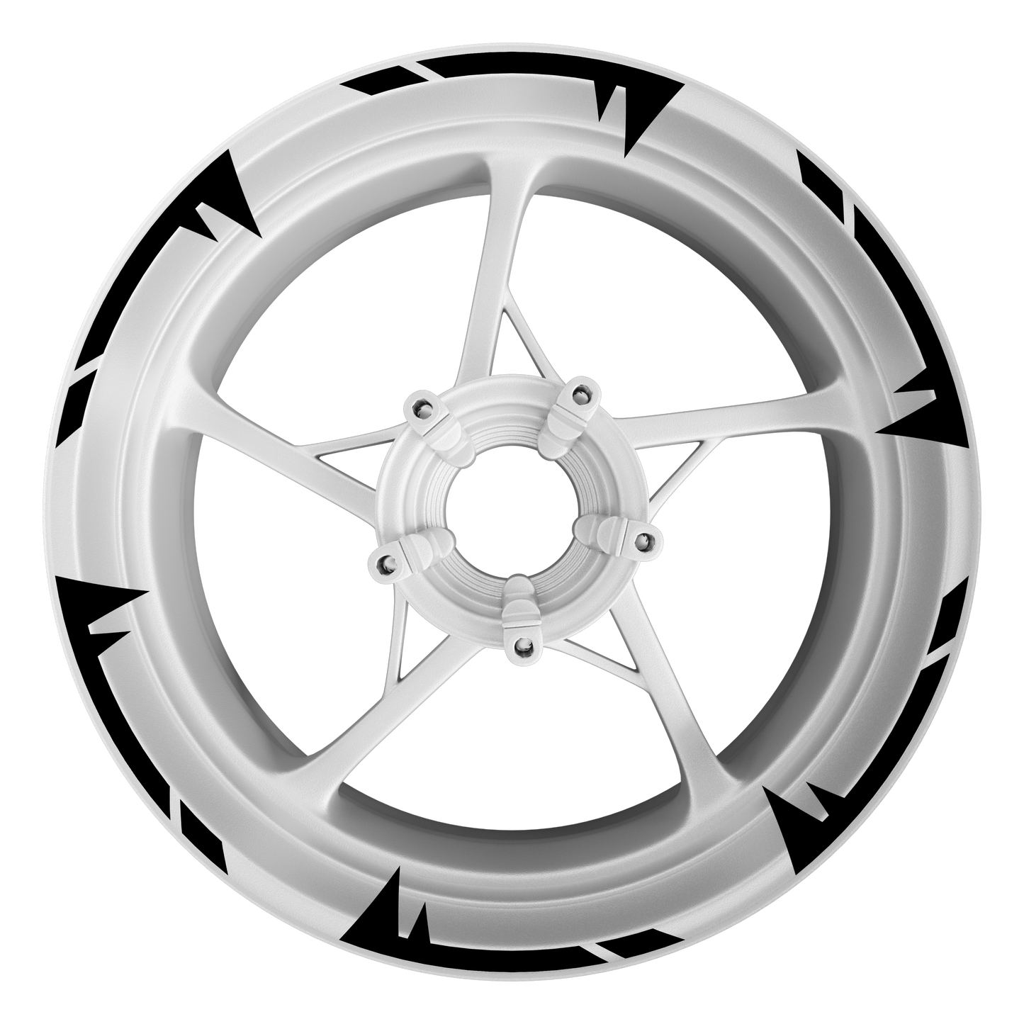 Felgenaufkleber Spikes