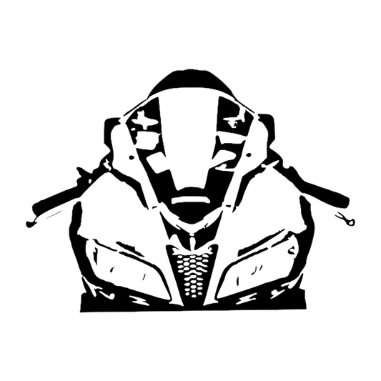 Silhouette stickers - CBR600RR