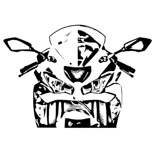 silhouette sticker - ZX6R