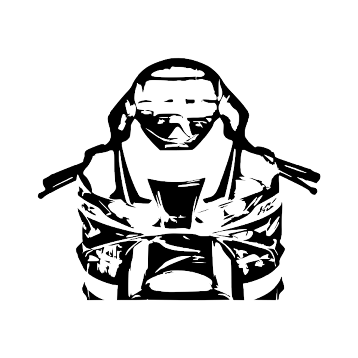 silhouette stickers - SC82