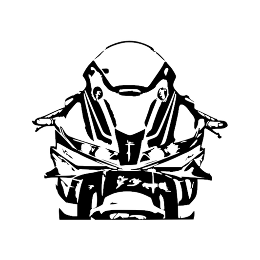 Silhouette stickers - CBR600RR