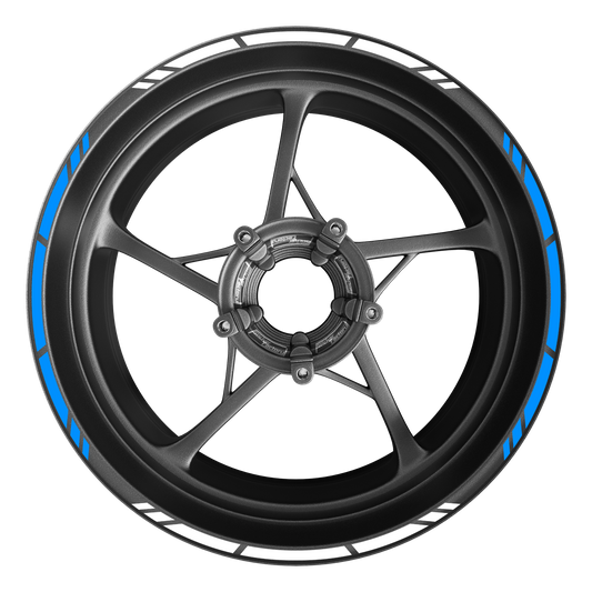 Felgenrandaufkleber GP-Style 2-Farbig