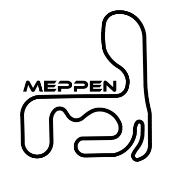 Rennstrecken Aufkleber - Meppen