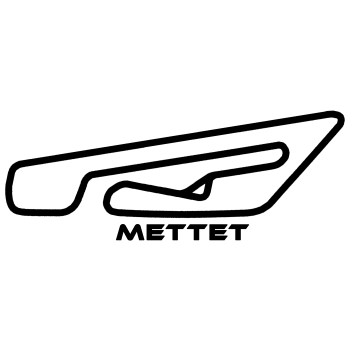 Rennstrecken Aufkleber - Mettet